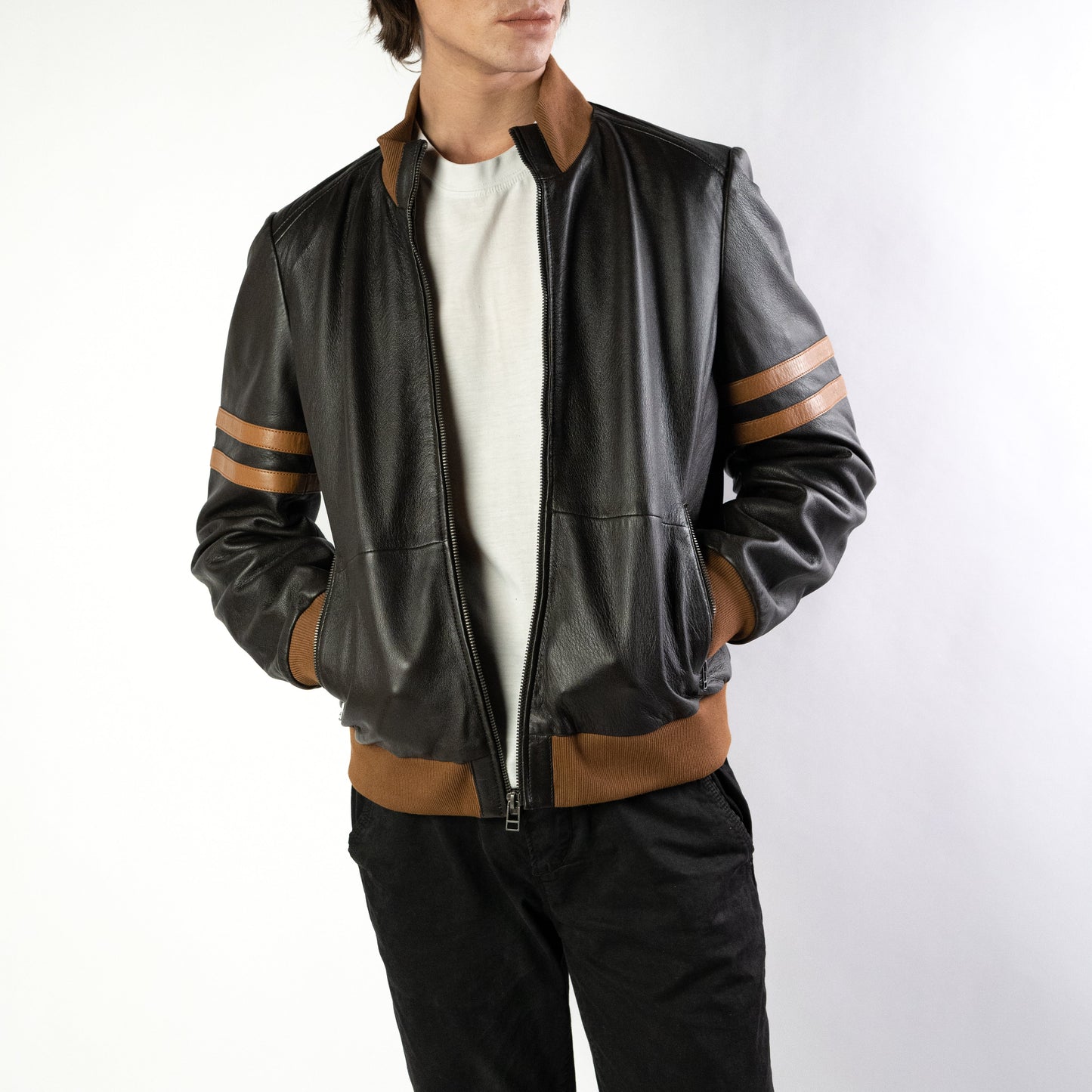 Graziano leather jacket