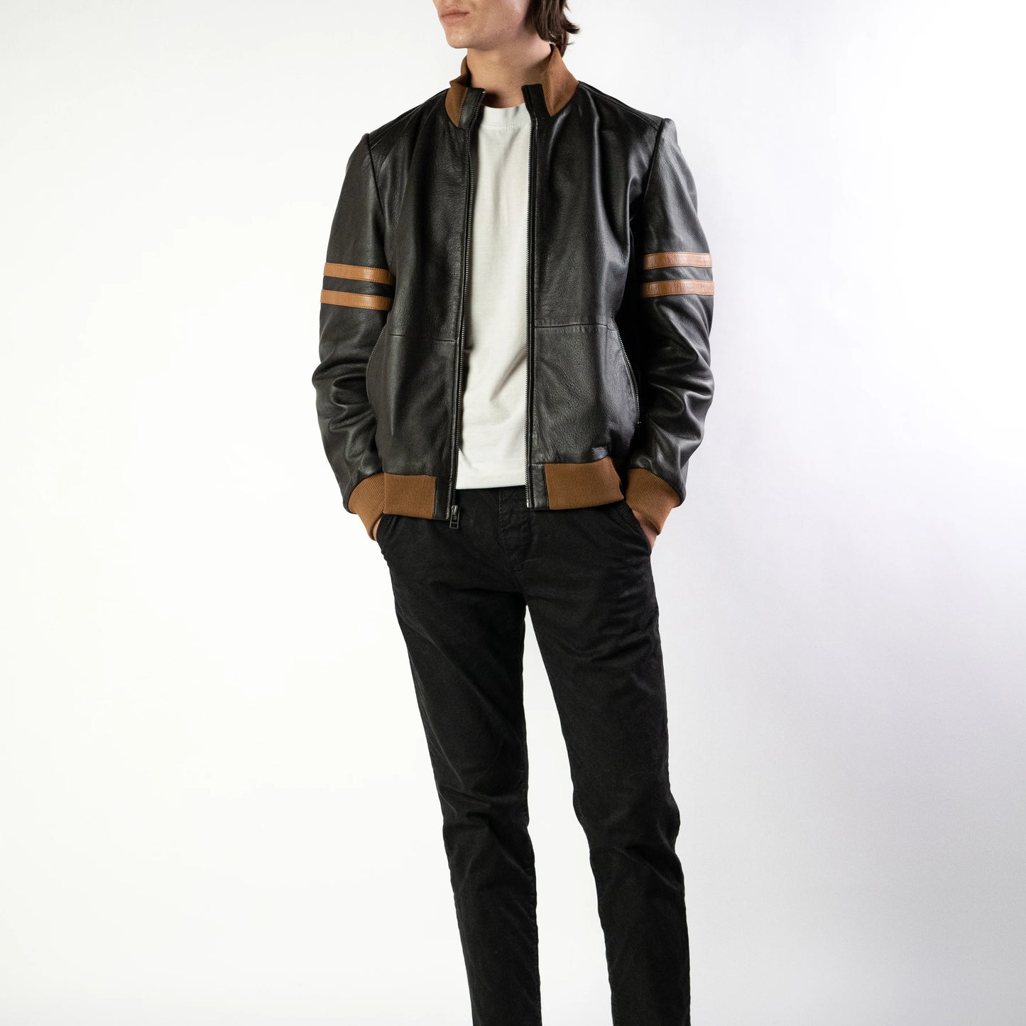 Graziano leather jacket